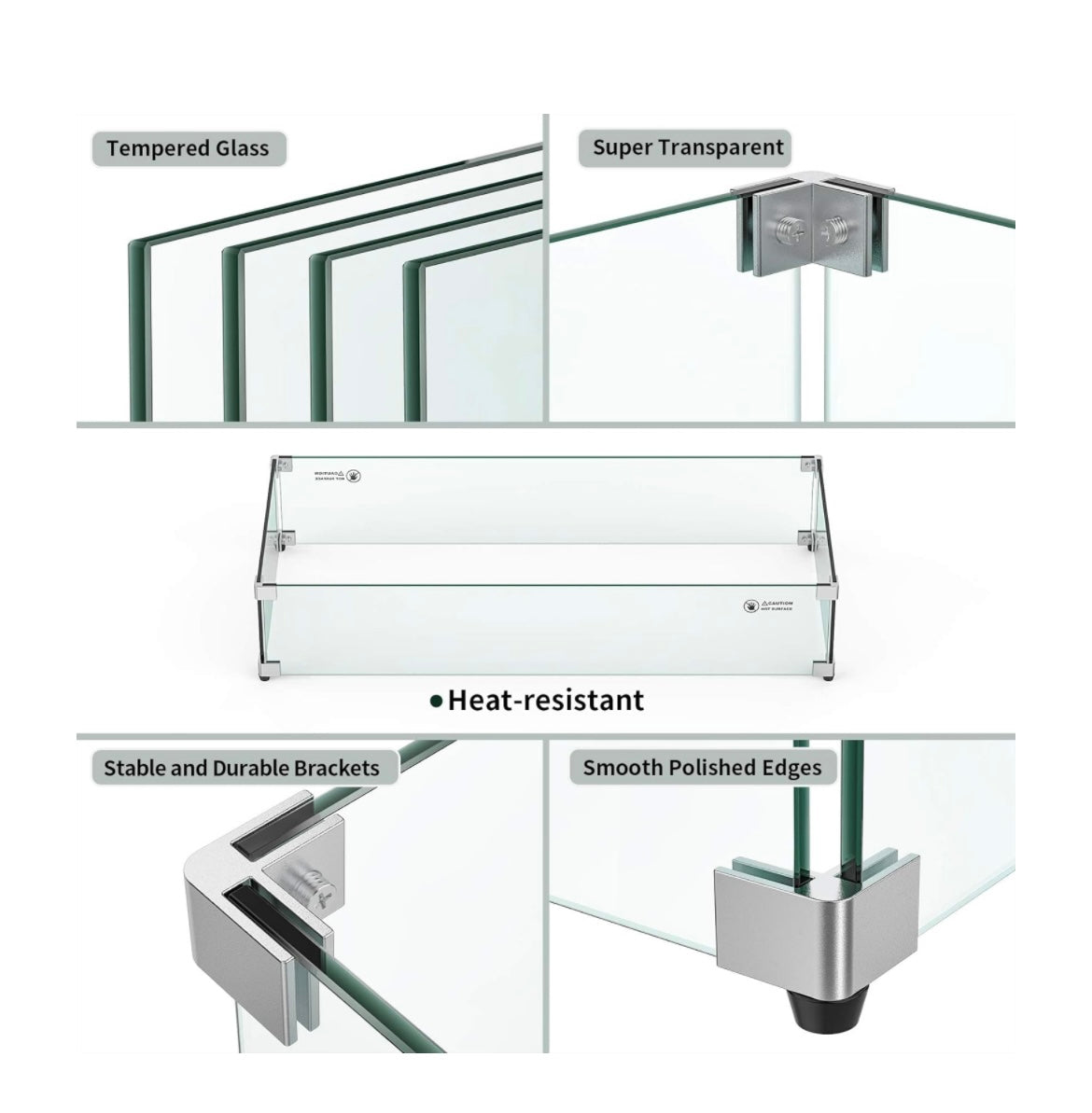 Rectangular Wind Guard