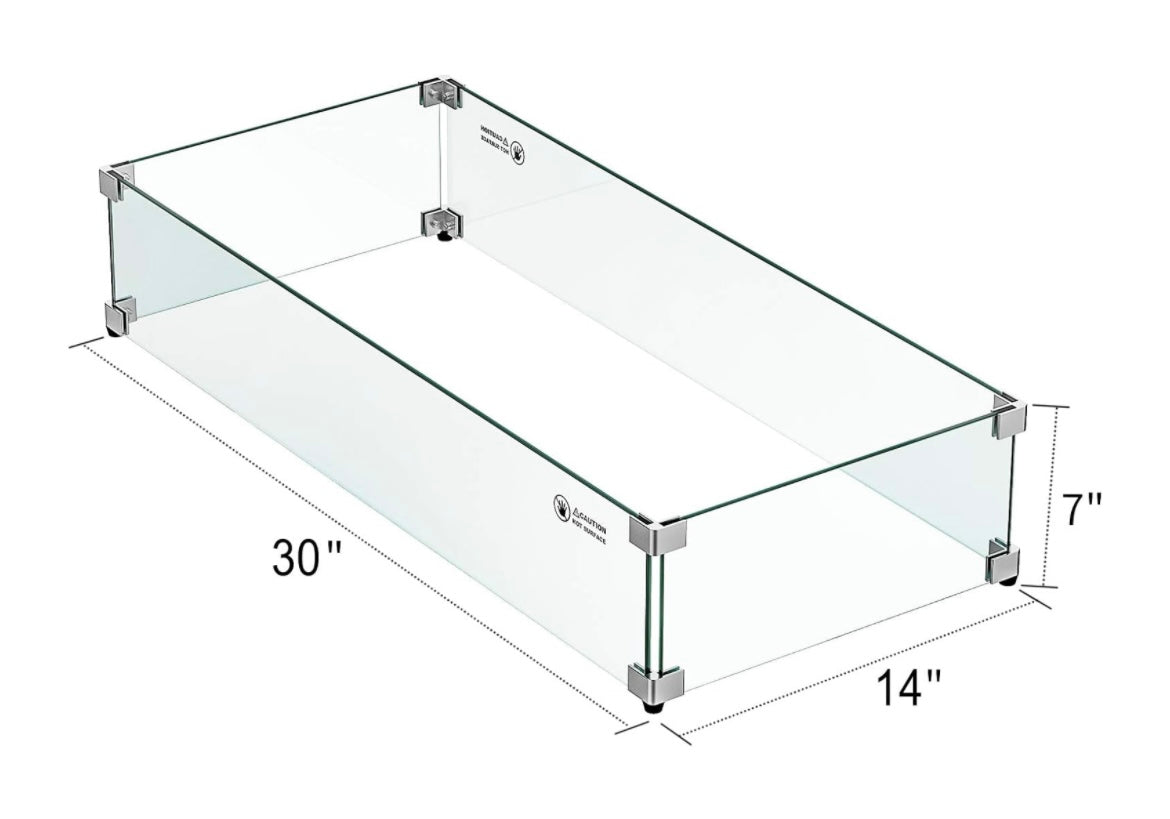 Rectangular Wind Guard