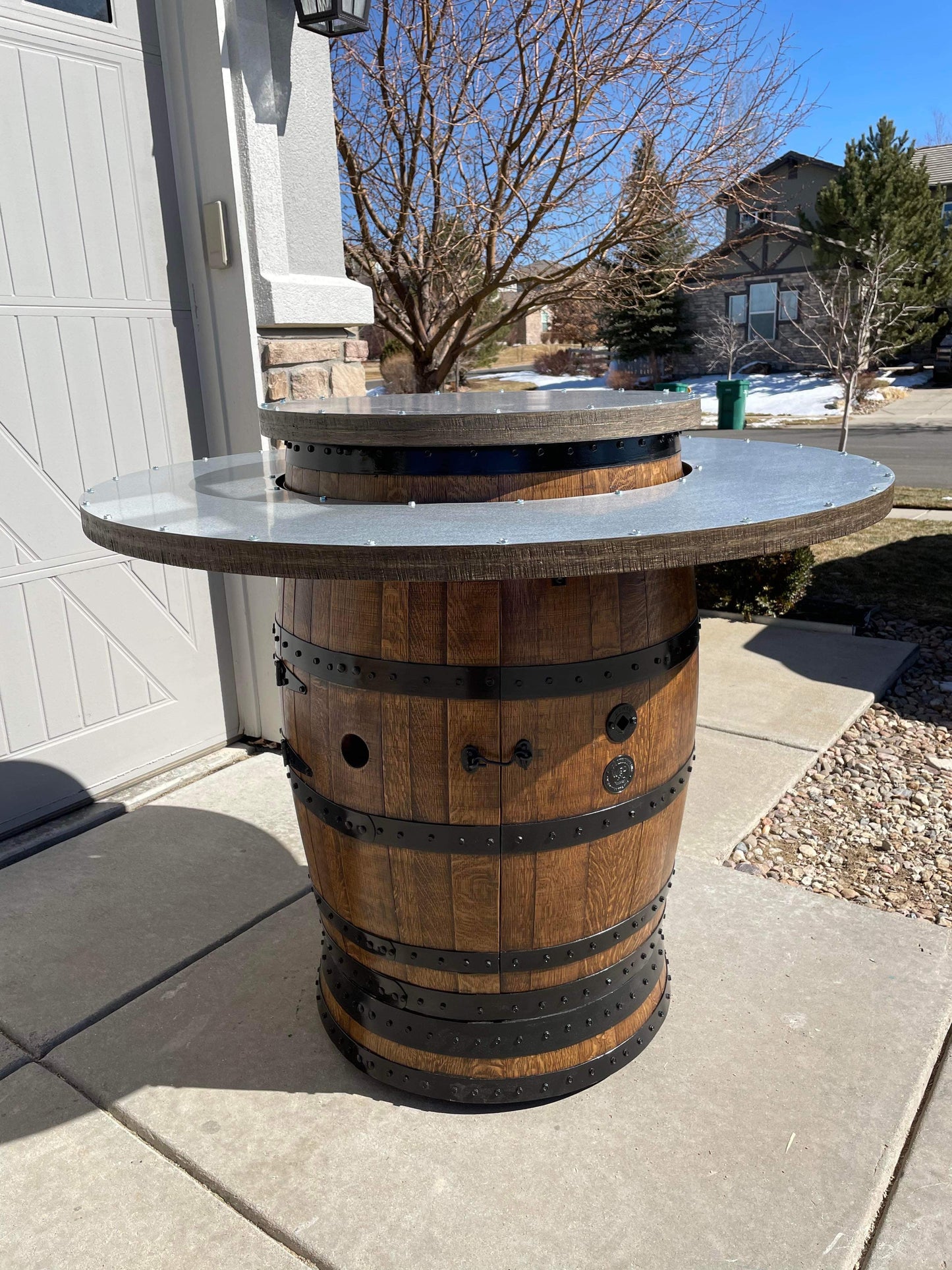 Bar Height (Tall Boy) Model 44” h