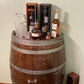 1/2 Wine Barrel Liquor Cabinet